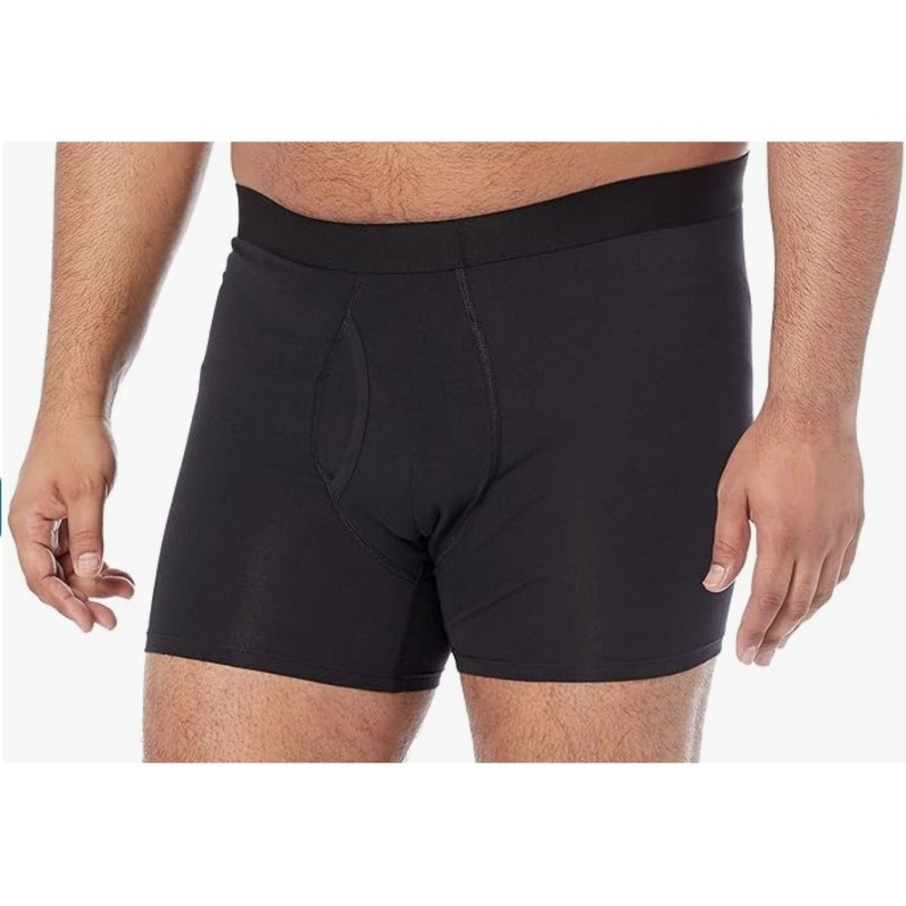 Amazon Essentials Men's Cotton Jersey Boxer Briefs XXL 5-Pack Underwear